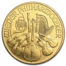 1992 Austria 1/4 oz Gold Philharmonic BU