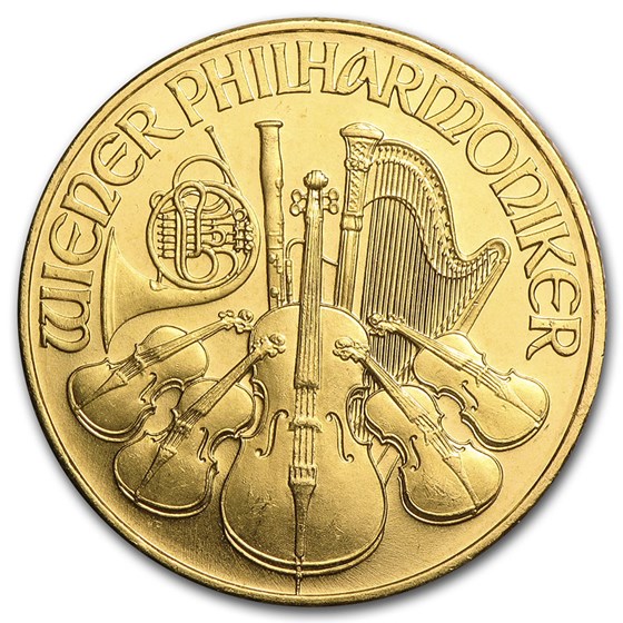 1992 Austria 1/4 oz Gold Philharmonic BU 1992 Austria 1/4 oz Gold Philharmonic BU