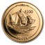1992 British Virgin Islands Gold $100 Columbus Proof