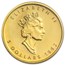 1992 Canada 1/10 oz Gold Maple Leaf BU
