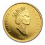 1992 Canada 1/4 oz Proof Gold $100 350th Anniv of Montreal