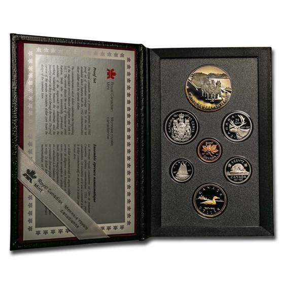 1992 Canada Proof Set (.375 ASW, Box & COA) 1992 Canada Proof Set (.375 ASW, Box & COA)