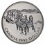 1992 Canada Silver Dollar BU (Stagecoach Kingston-York)