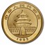 1992 China 1/4 oz Gold Panda Small Date BU (Sealed)