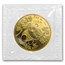 1992 China 1 oz Gold Panda Large Date BU (Sealed)