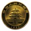 1992 China 1 oz Gold Panda Large Date MS-68 NGC