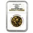 1992 China 1 oz Gold Panda Large Date MS-68 NGC