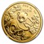 1992 China 1 oz Gold Panda Large Date MS-69 NGC