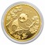 1992 China 1 oz Gold Panda Small Date BU (In Capsule)