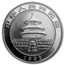 1992 China 1 oz Silver Panda Large Date BU (Sealed)