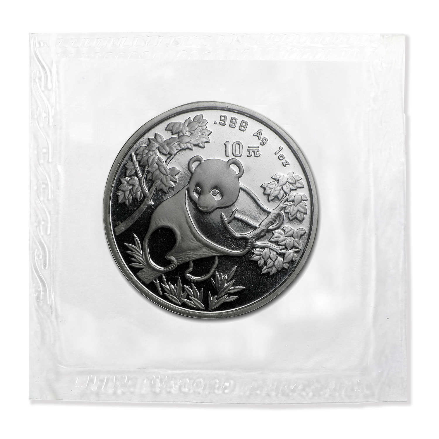 Buy 1992 China 1 oz Silver Panda Large Date BU (Sealed) | APMEX
