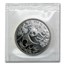 1992 China 1 oz Silver Panda Small Date BU (Sealed)
