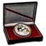 1992 China 12 oz Proof Silver Panda (Ling-Ling Memorial)