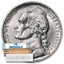 1992-D Jefferson Nickel 40-Coin Roll BU