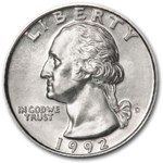 1992-D Washington Quarter BU