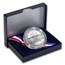 1992-D White House $1 Silver Commem BU (w/Box & COA)