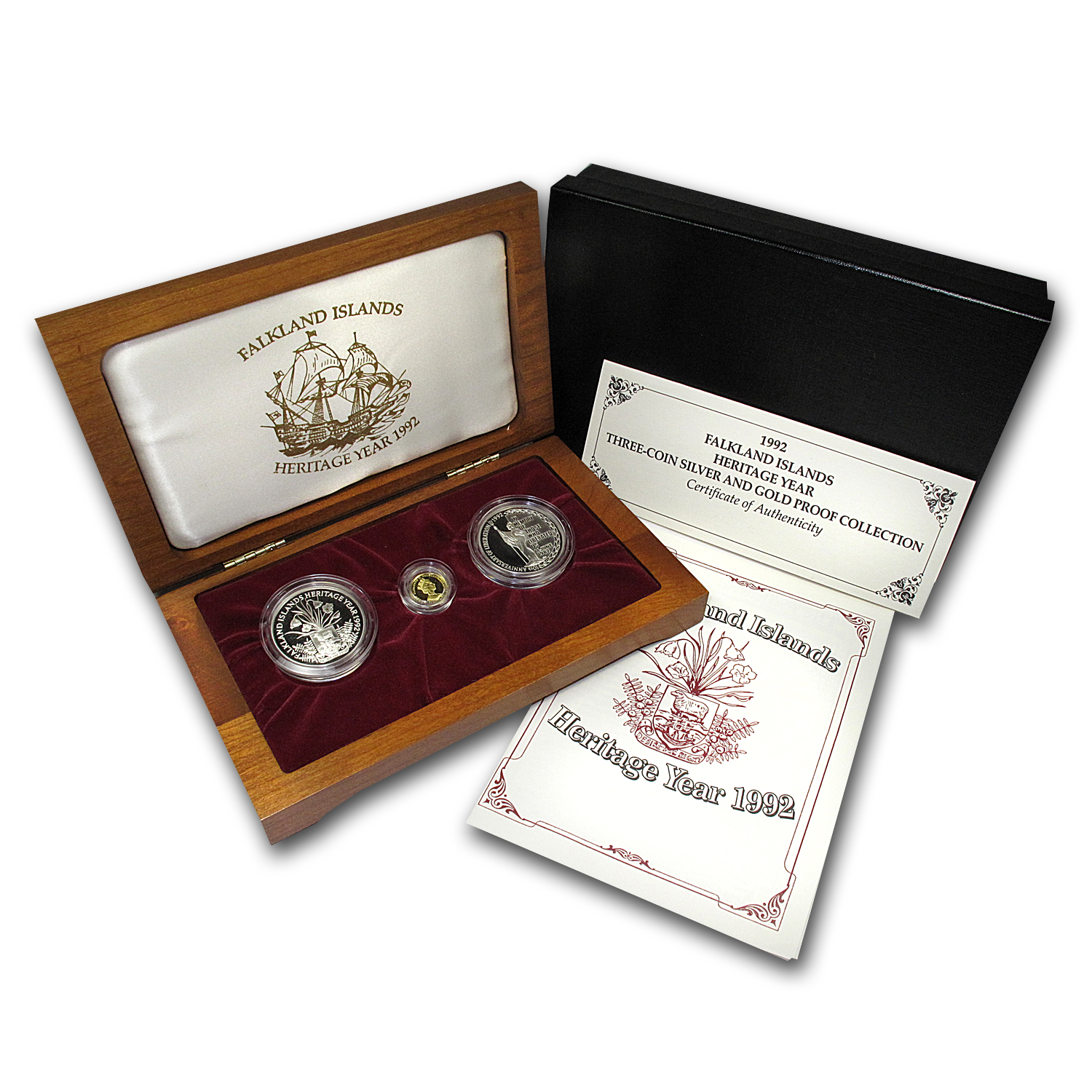 Buy 1992 Falkland Islands Gold/Silver Proof Heritage Year Set | APMEX