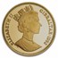1992 Gibraltar 1/2 oz Gold Royal Cocker Spaniel Proof