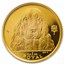 1992 Gibraltar 1 oz Gold Royal Cocker Spaniel MS-67 NGC
