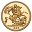 1992 Great Britain Gold £2 Double Sovereign Elizabeth II Proof