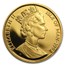 1992 Isle of Man 1/2 oz Gold Siamese Cat