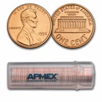 1992 Lincoln Cent 50-Coin Roll BU