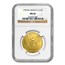 1992 Mexico 1/2 oz Gold Libertad MS-66 NGC