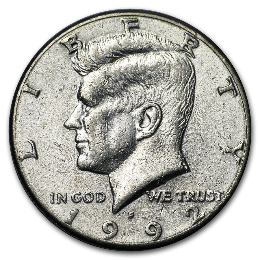 1992-P Kennedy Half Dollar BU