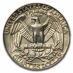 1992-P Washington Quarter 40-Coin Roll BU