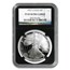 1992-S Proof American Silver Eagle PF-69 NGC (Retro Black Insert)