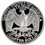 1992-S Silver Washington Quarter Gem Proof