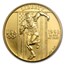 1992-W Gold $5 Commem Olympic MS-70 PCGS