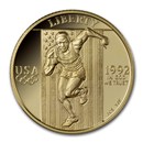 1992-W Gold $5 Commem Olympic Proof (Capsule Only)