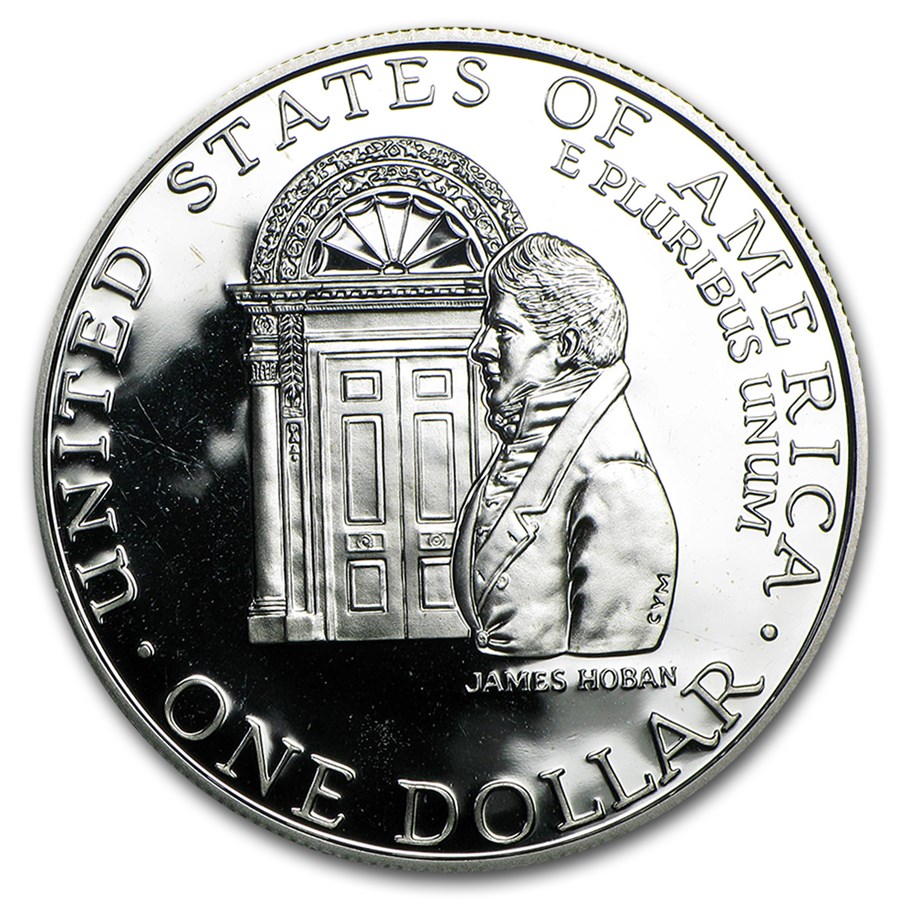 1992-W White House $1 Silver Commem Proof (Capsule Only)