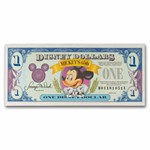 1993 $1.00 (DA) Mickey 65th, Mickey in Car CU (DIS#30)