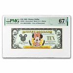 1993 $10.00 (AA) Smiling Minnie CU-67 EPQ PMG (DIS#29)