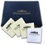 1993-1995 4-Coin France Gold/Silver Monuments Proof Set