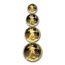 1993 4-Coin Proof American Gold Eagle Set PF-70 NGC