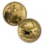 1993 4-Coin Proof American Gold Eagle Set (w/Box & COA)