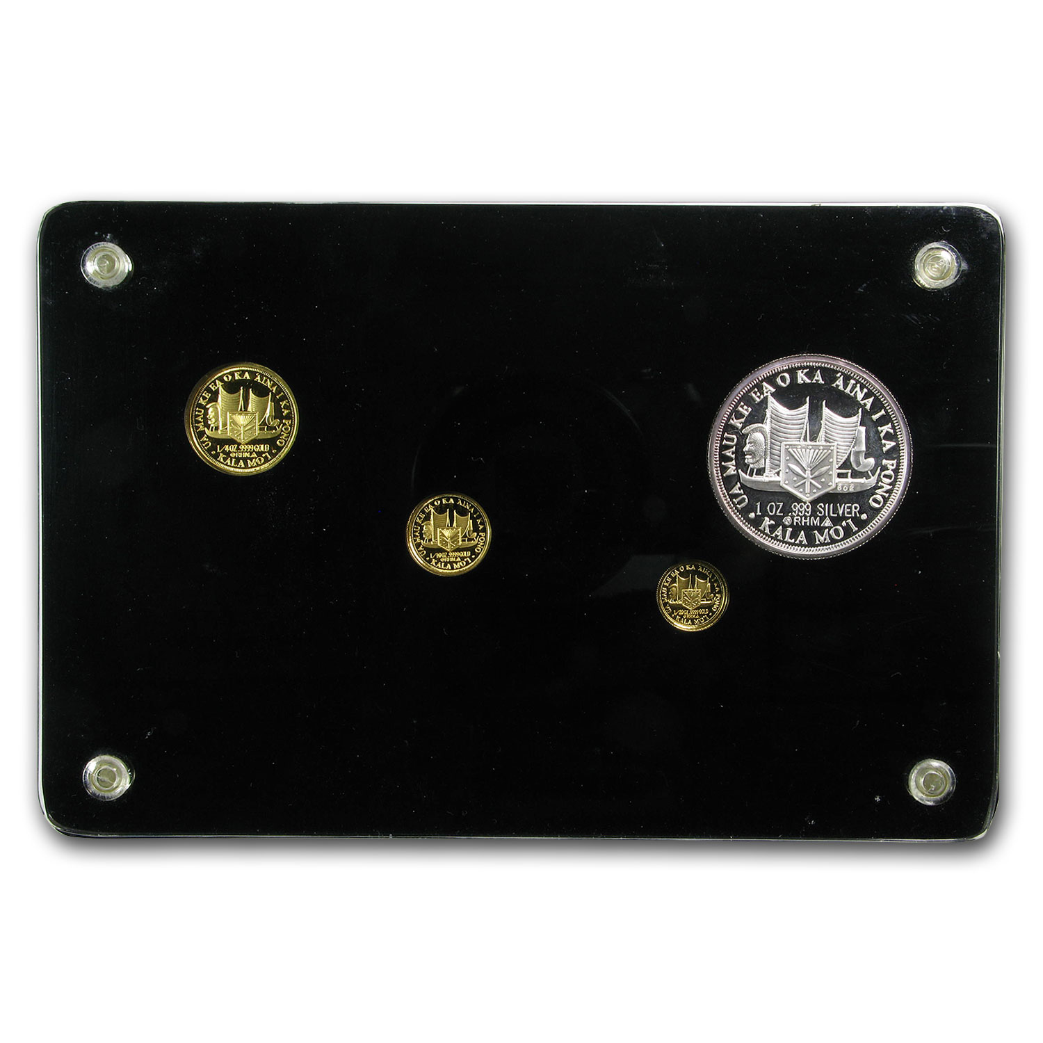 1993 4-Piece Hawaiian Gold & Silver Proof Set | eBay