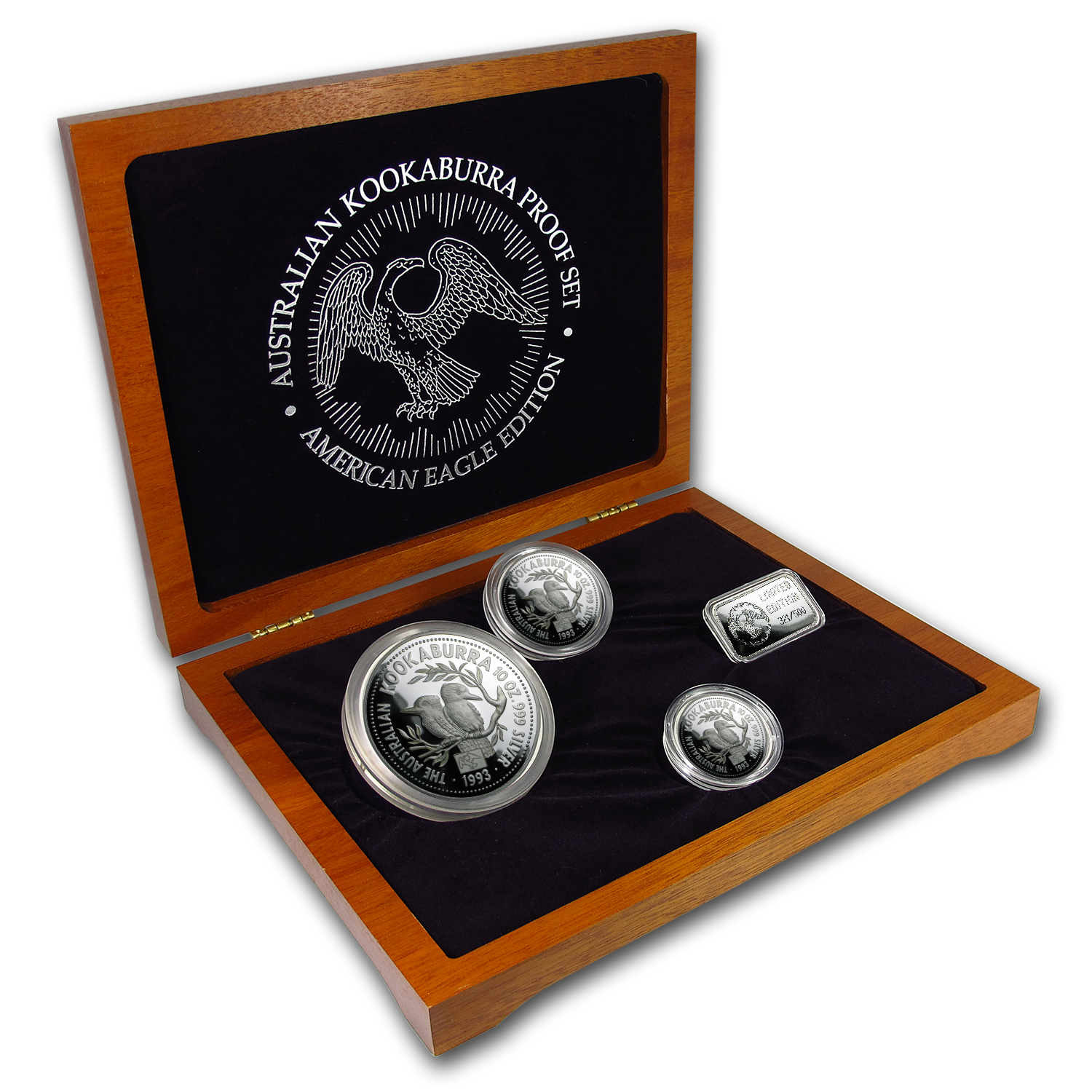 Buy 1993 4-Piece Silver Kookaburra Proof Set (American Eagle