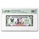 1993 $5.00 (AA) Closed-Eyed Goofy CU-66 EPQ PMG (DIS#28)