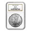 1993 American Silver Eagle MS-69 NGC