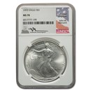 1993 American Silver Eagle MS-70 NGC (Mercanti)
