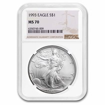 Buy 1993 American Silver Eagle MS-70 NGC | APMEX