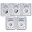 1993 AUS 5-Coin Platinum Koala Proof Set (1.9 oz) PR-69 PCGS DCAM