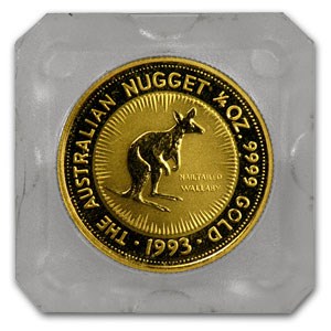 1993 Australia 1/4 oz Gold Nugget BU 1993 Australia 1/4 oz Gold Nugget BU