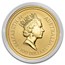 1993 Australia 1 oz Gold Kangaroo BU