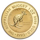 1993 Australia 1 oz Gold Kangaroo BU