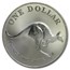 1993 Australia 1 oz Silver Kangaroo (Light Abrasions)